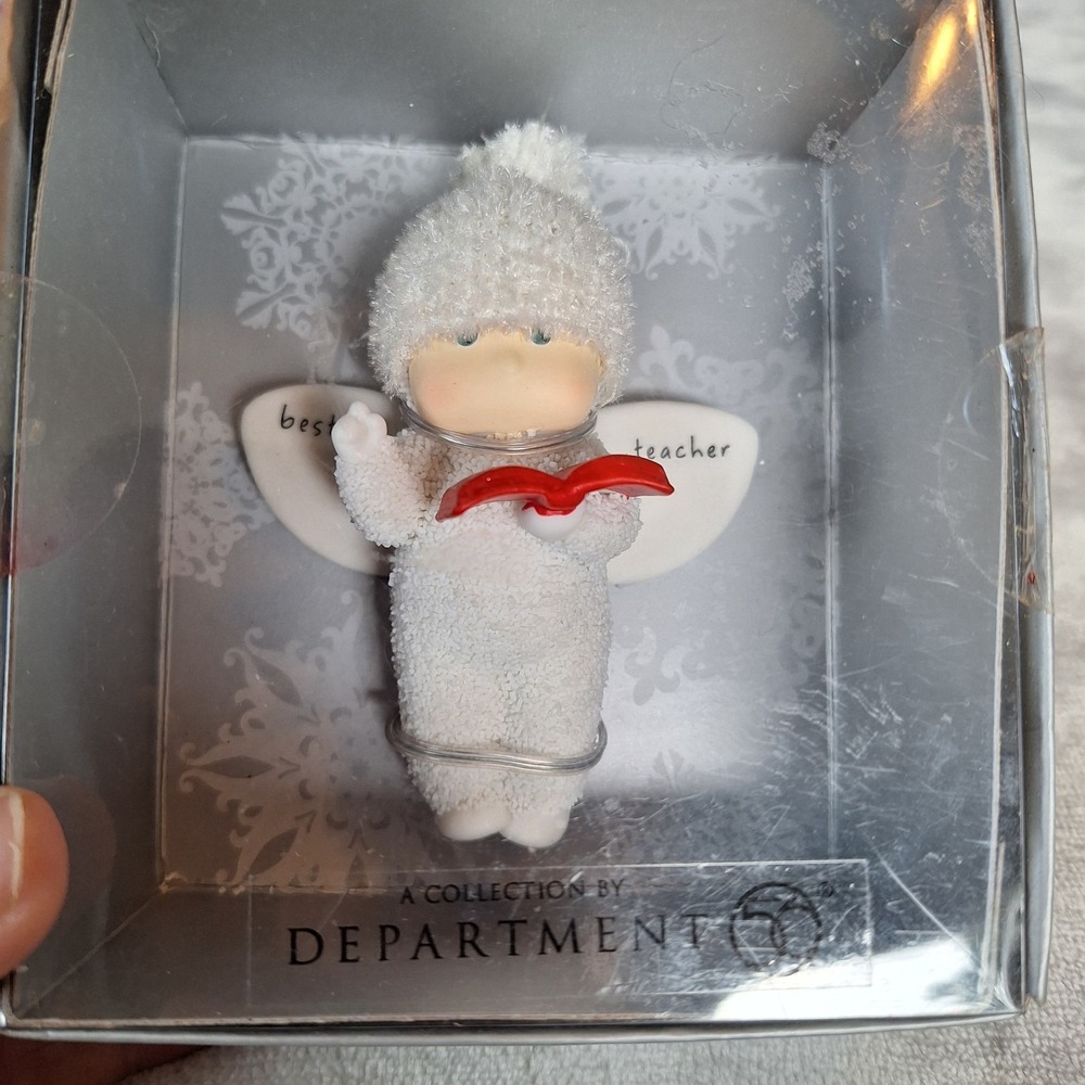 Angel Gifts Best Teacher Christmas Ornament from Dept 56 (Target Exclusive 2010)